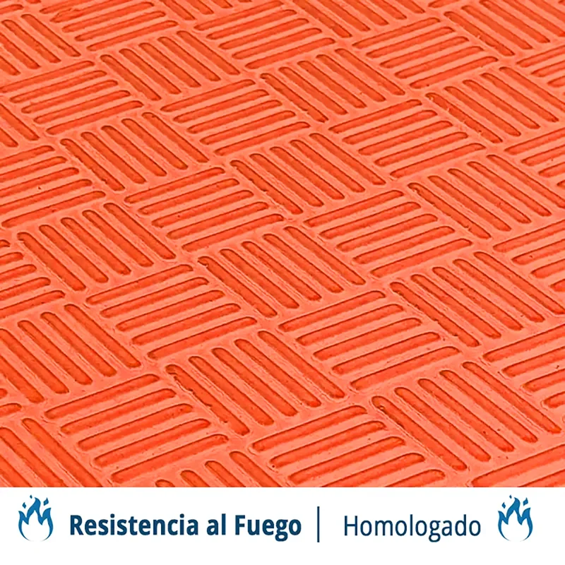 Tatami Etileno Acetato de Vinílo de Alta Densidad Tatami Naranja Lila  |1x1| 20mm